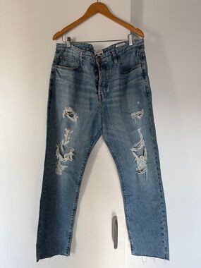 Frame Denim Relaxed Straight Jeans